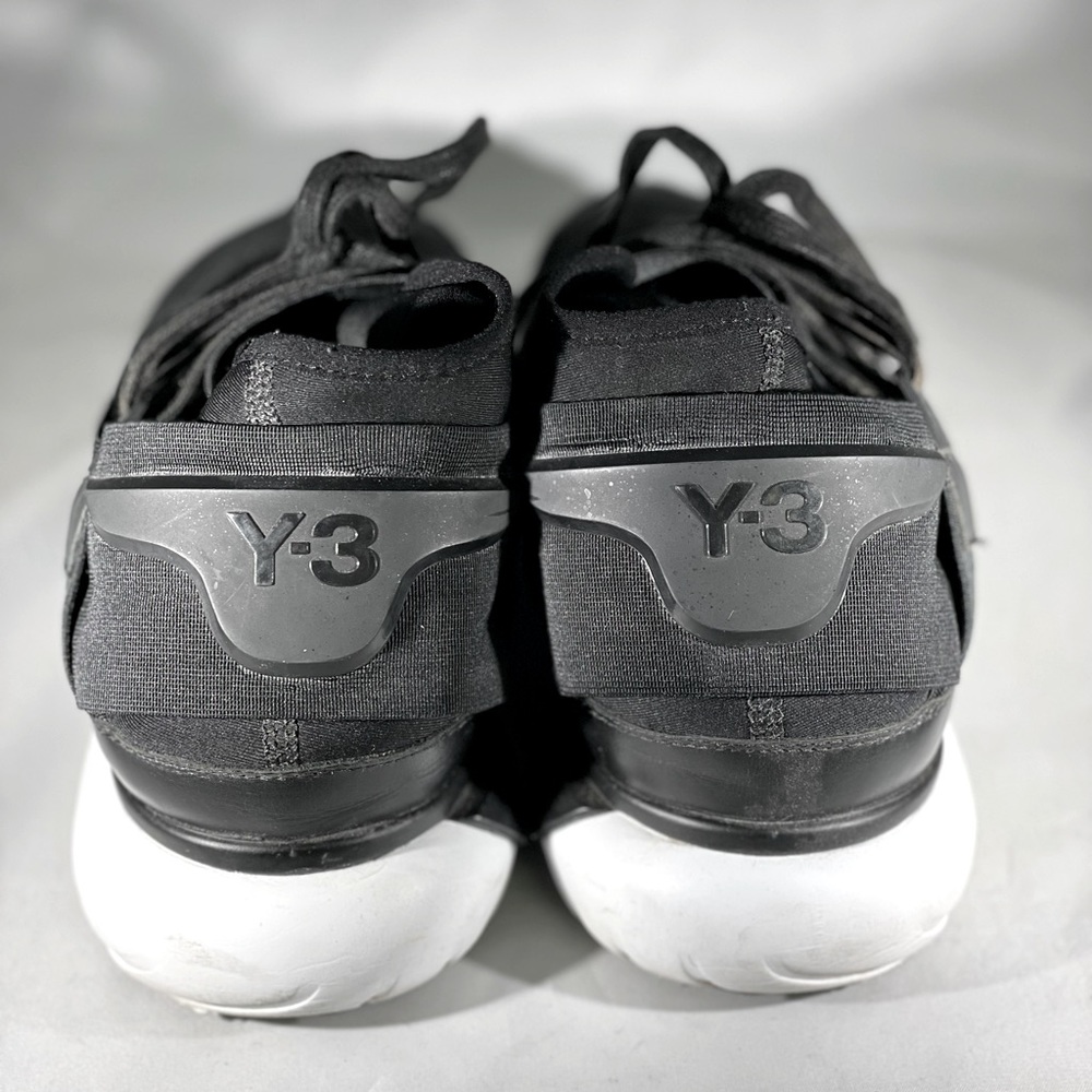 Y-3 Black Sneakers with White Sole - Picture 4 of 7